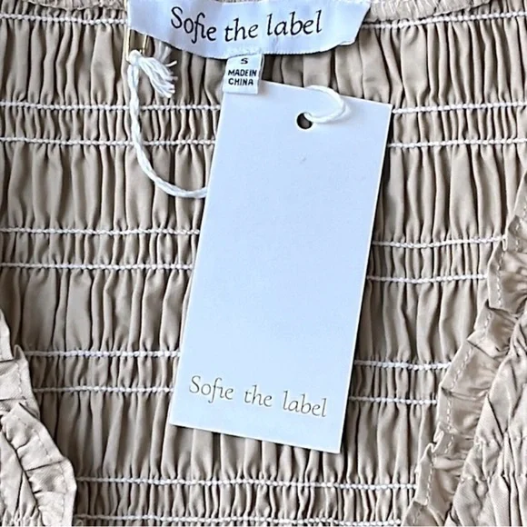 Sofie the Label Ines cotton midi dress NWT - Picture 6 of 11